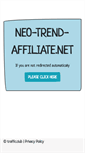 Mobile Screenshot of neo-trend-affiliate.net